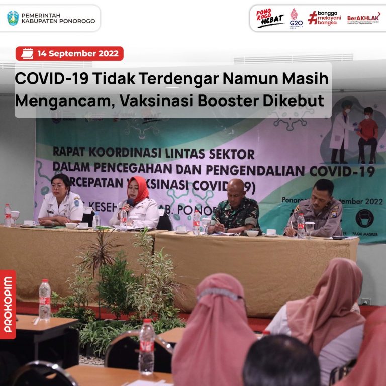 COVID-19 Tidak Terdengar Namun Masih Mengancam, Vaksinasi Booster Dikebut
