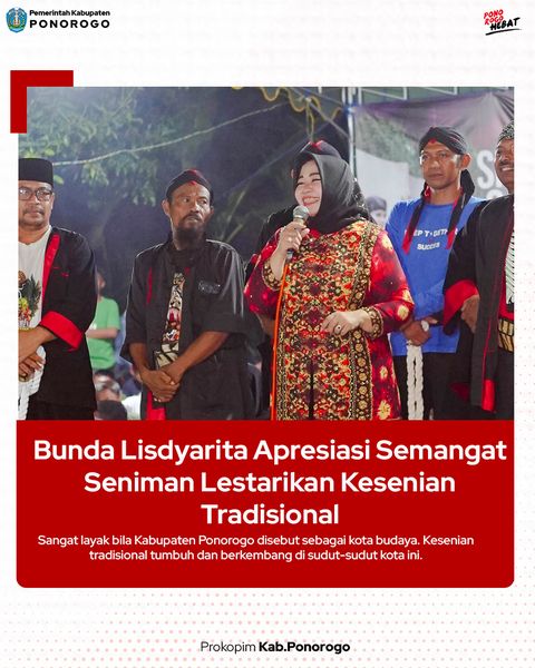 Bunda Lisdyarita Apresiasi Semangat Seniman Lestarikan Kesenian Tradisiaonal