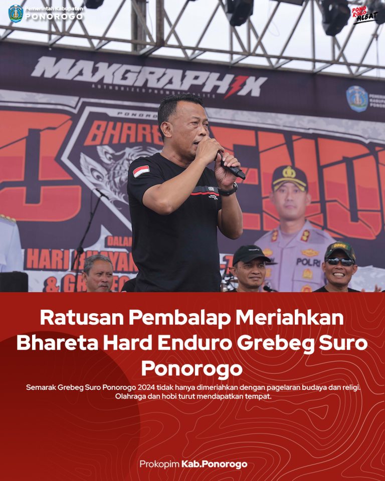 Ratusan Pembalap Meriahkan Bhareta Hard Enduro Grebeg Suro Ponorogo