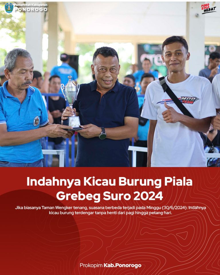 Indahnya Kicau Burung Piala Grebeg Suro 2024