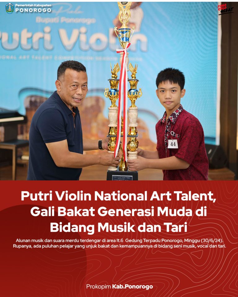 Putri Violin National Art Talent, Gali Bakat Generasi Muda di Bidang Musik dan Tari 