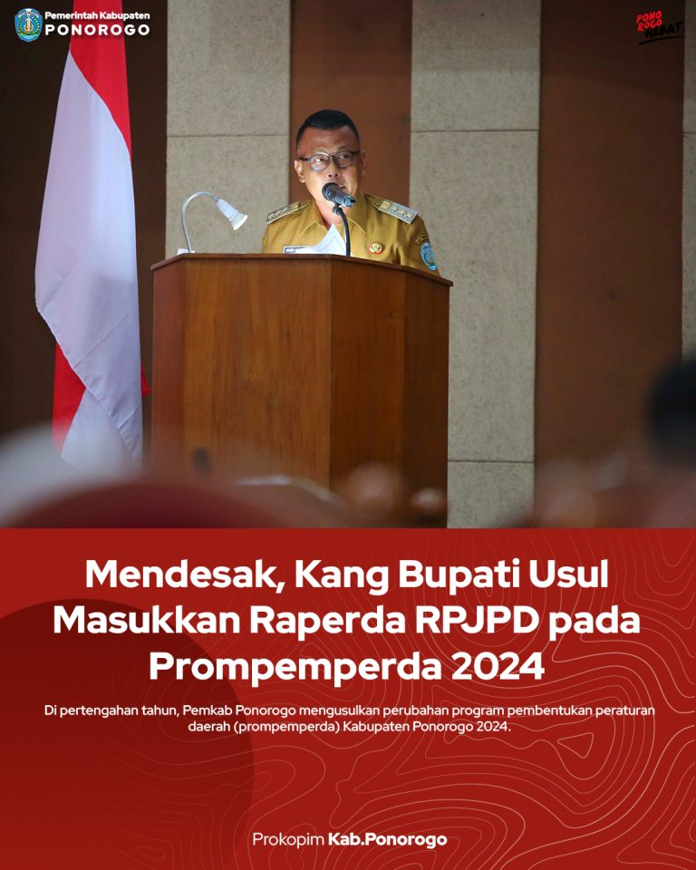 Mendesak, Kang Bupati Usul Masukkan Raperda RPJPD pada Prompemperda 2024