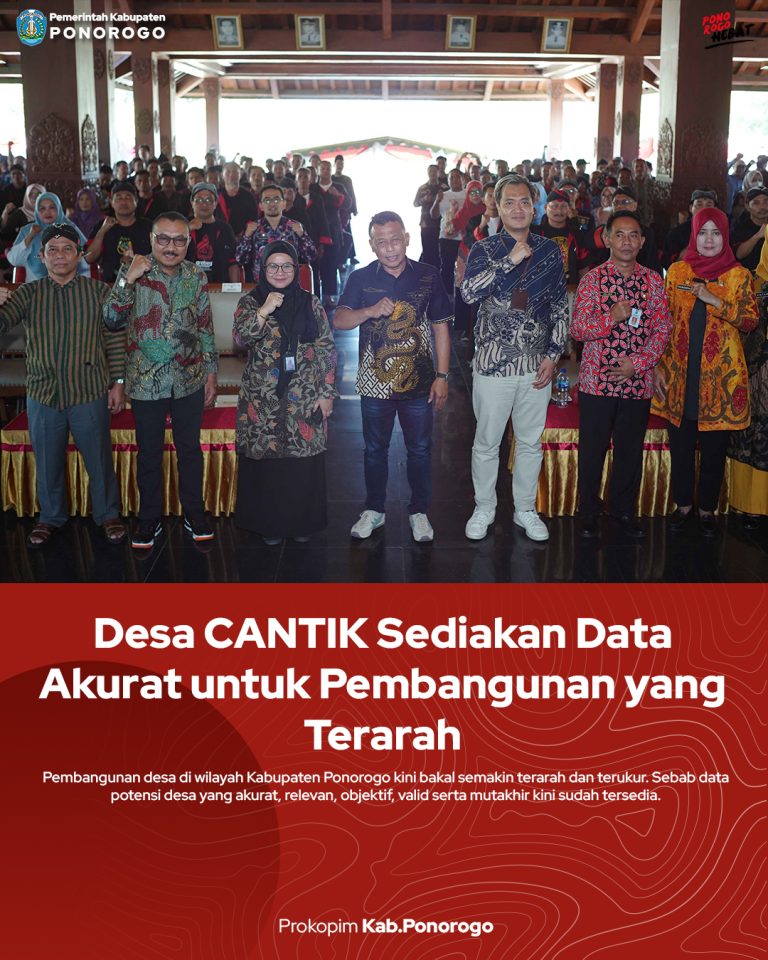 Desa Cantik Sediakan Data Akurat untuk Pembangunan yang Terarah