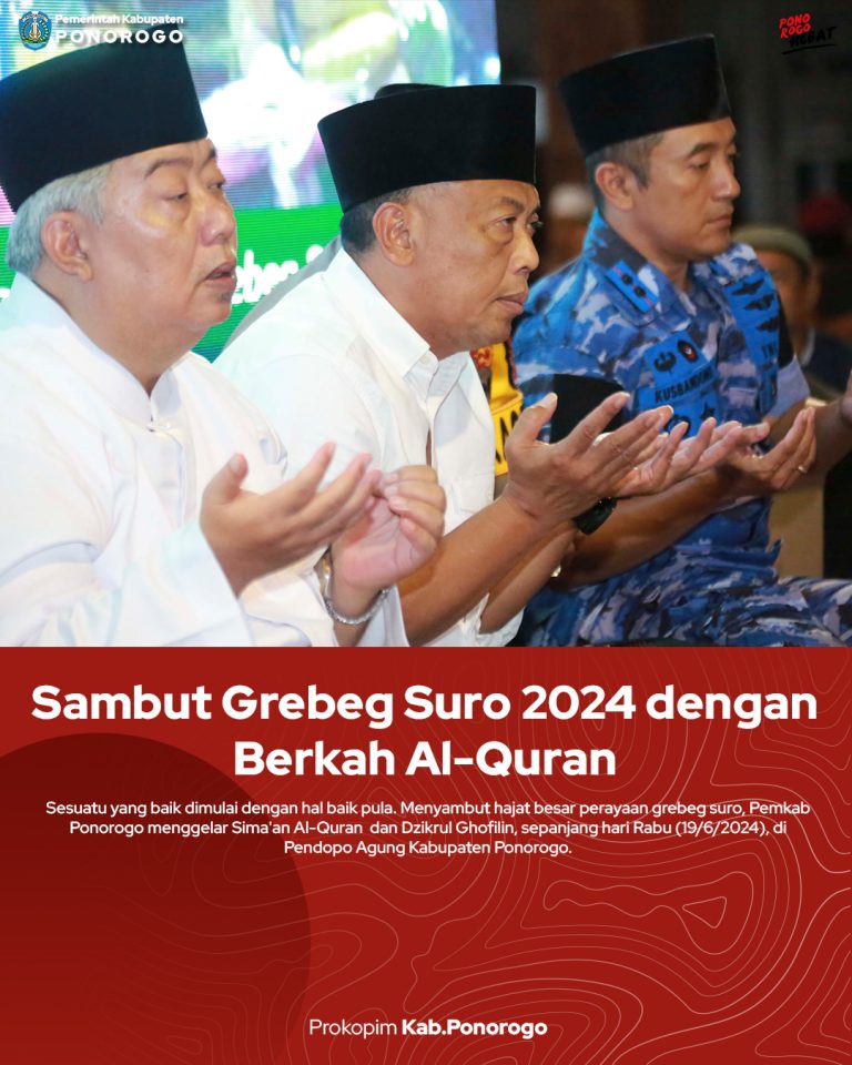 Sambut Grebeg Suro 2024 dengan Berkah Al-Quran