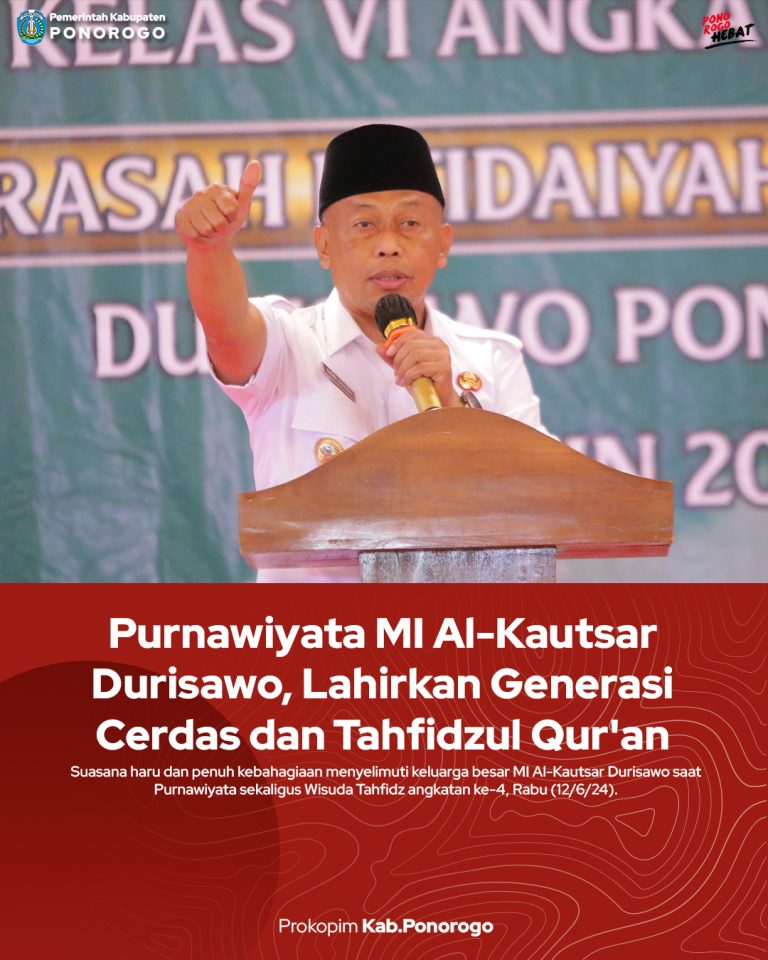 Purnawiyata MI Al-Kautsar Durisawo, Lahirkan Generasi Cerdas dan Tahfidzul Qur’an 