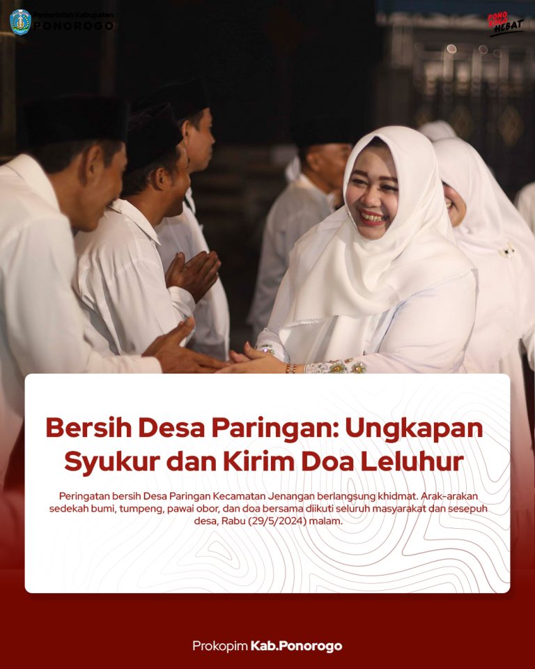 Bersih Desa Paringan: Ungkapan Syukur dan Kirim Doa Leluhur
