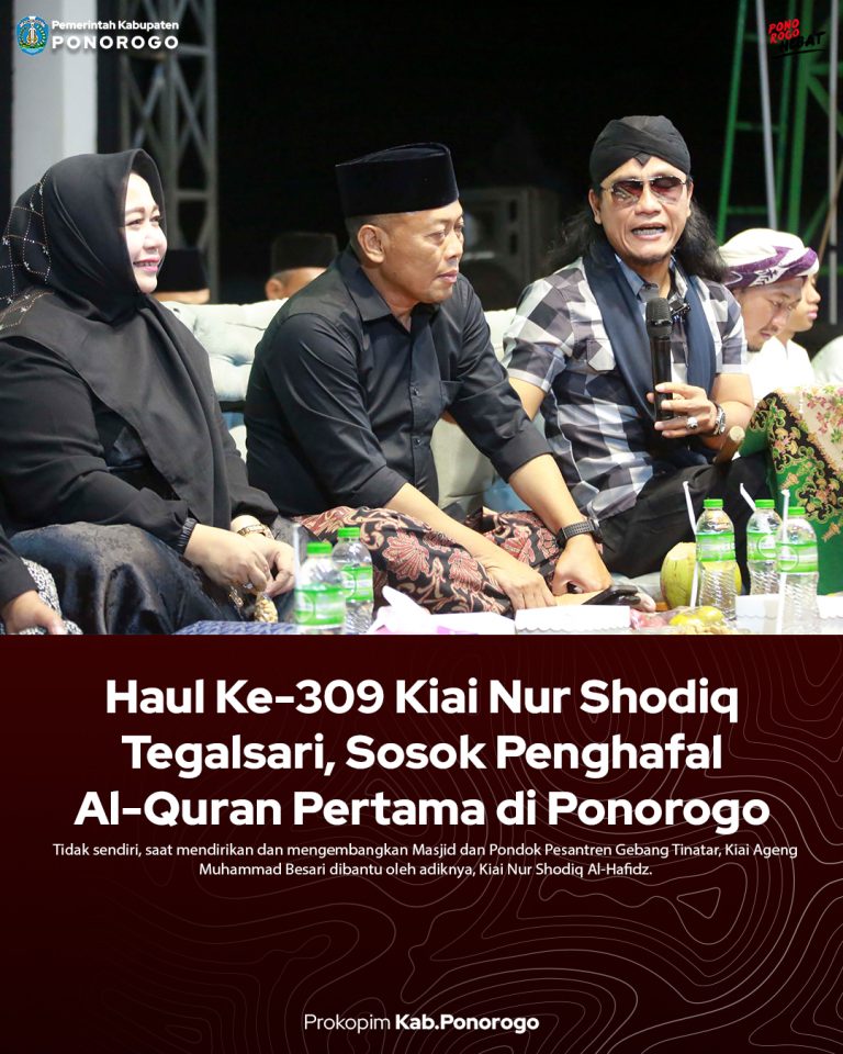 Haul Ke-309 Kiai Nur Shadiq Tegalsari, Sosok Penghafal Al-Quran Pertama di Ponorogo