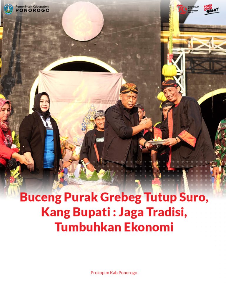 Buceng Purak Grebeg Tutup Suro, Kang Bupati : Jaga Tradisi, Tumbuhkan Ekonomi