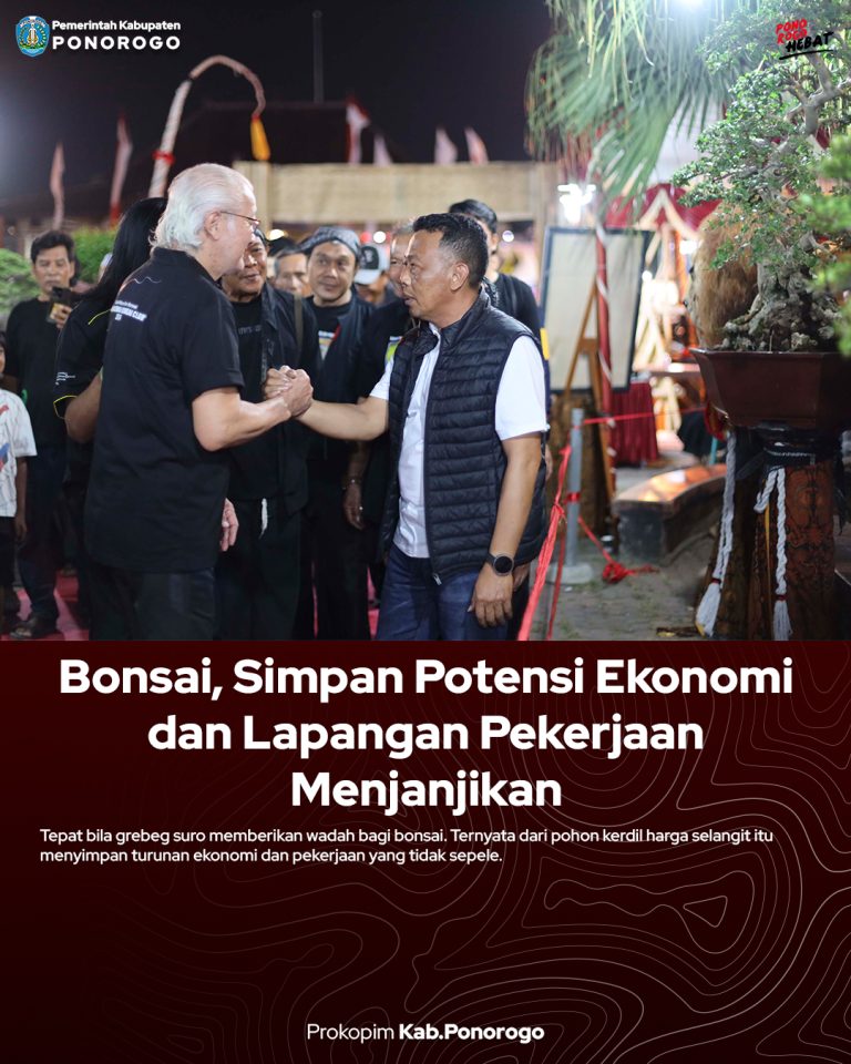 Bonsai, Simpan Potensi Ekonomi dan Lapangan Pekerjaan Menjanjikan