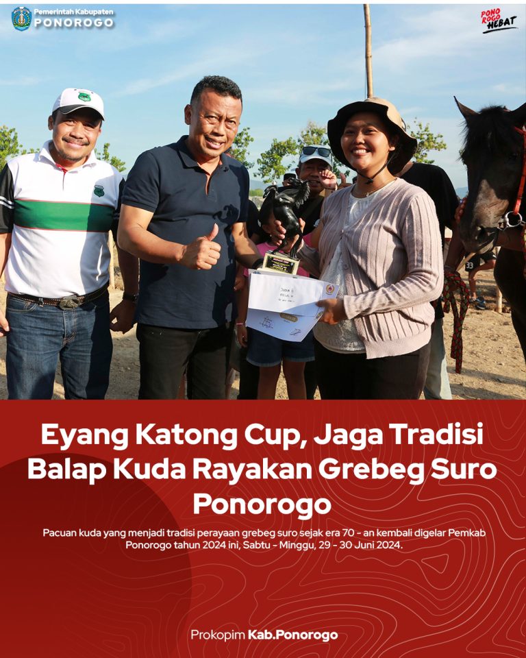 Eyang Katong Cup, Jaga Tradisi Balap Kuda Rayakan Grebeg Suro Ponorogo