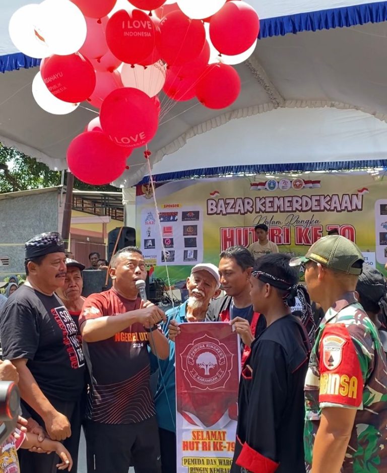 Di Desa Karangan, HUT ke-79 RI Diperingati Meriah dengan Berbagai Kegiatan