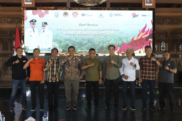 Cepat Tanggap Tangani serta Cegah Kekeringan dan Karhutla di Ponorogo