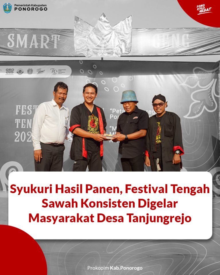 Syukuri Hasil Panen, Festival Tengah Sawah Konsisten Digelar Masyarakat Desa Tanjungrejo