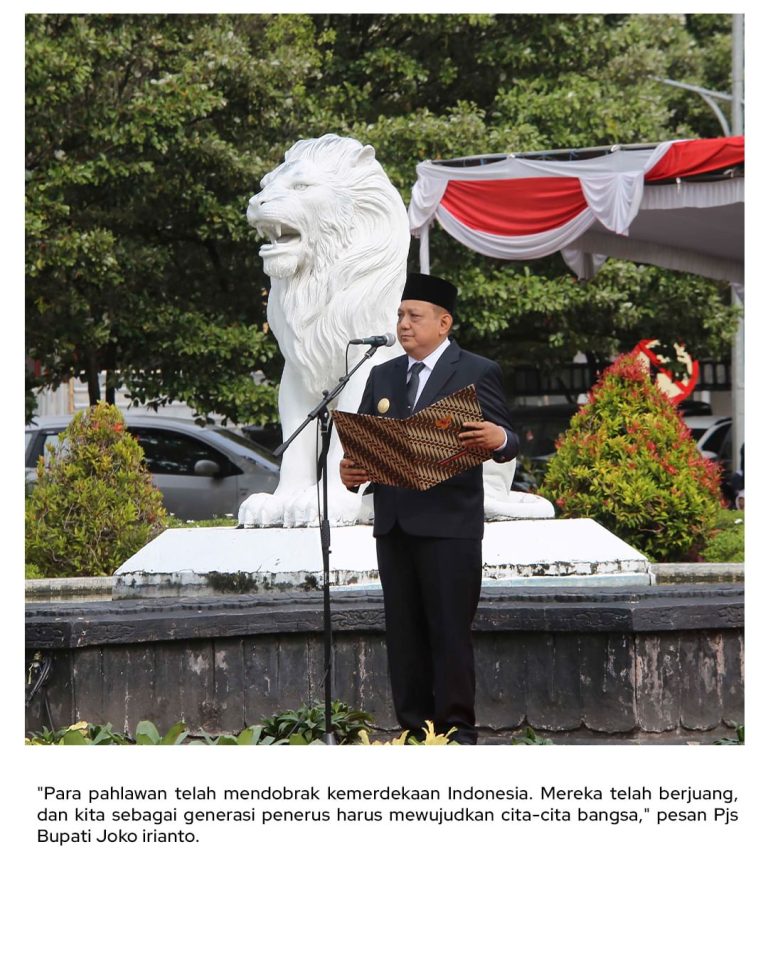 Hari Pahlawan, Pjs Bupati Ponorogo Ingatkan Soal Cita-Cita dan Persatuan Bangsa