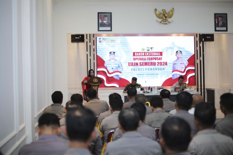 Kesiapan Pengamanan Operasi Lilin Semeru 2024 di Ponorogo: Fokus Nataru dan Antisipasi Bencana