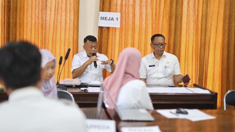 Pastikan Selaras dengan APBD, Kang Bupati Sugiri Tinjau Asistensi Penyusunan APBDes