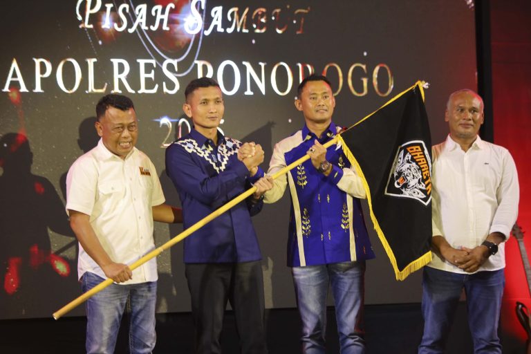 AKBP Andin Wisnu Sudibyo Teruskan Tugas AKBP Anton Prasetyo sebagai Kapolres Ponorogo