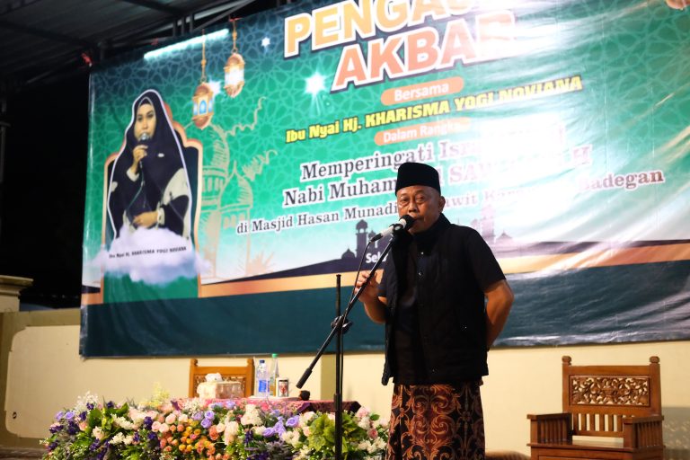 Sambut Isra’ Mi’raj, Masyarakat Desa Karangan Gelar Pengajian Akbar