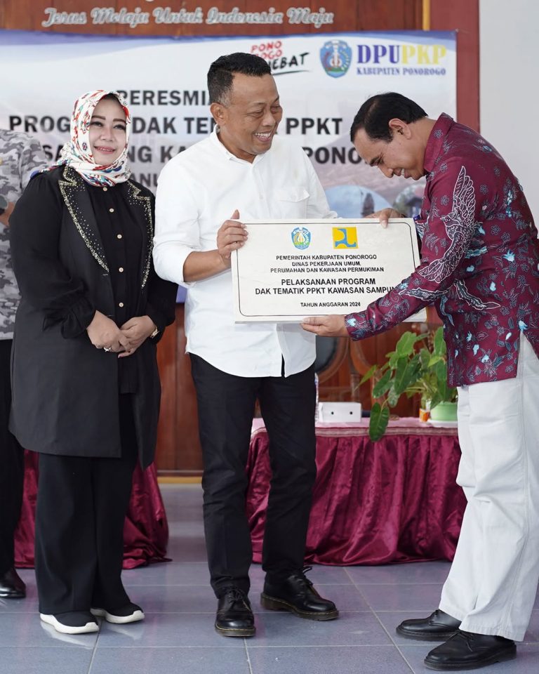 DAK PPTK Percantik Sampung untuk Dukung Kawasan Wisata Monumen Reog dan Museum Peradaban