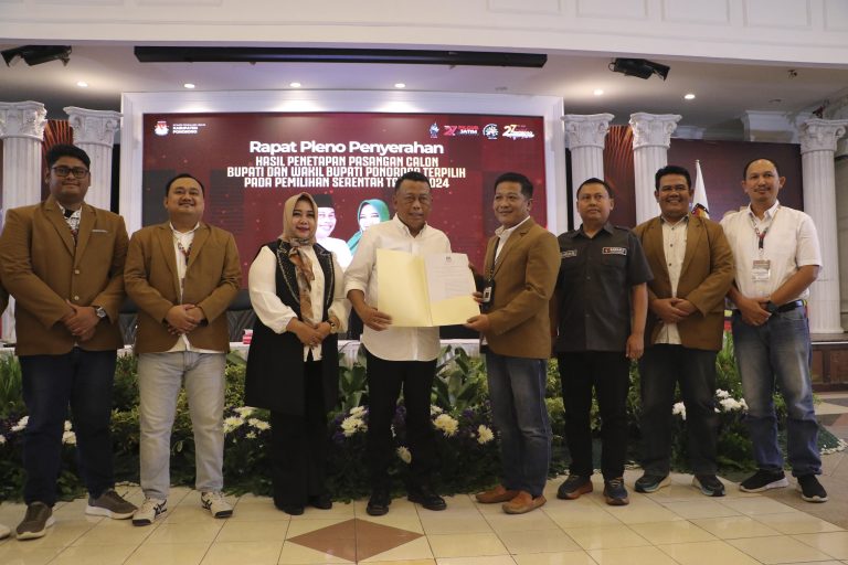 Sah, Sugiri Sancoko – Lisdyarita Ditetapkan sebagai Bupati dan Wakil Bupati Terpilih Ponorogo