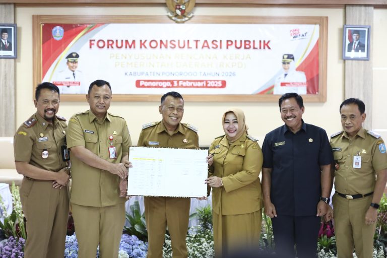 Susun RKPD 2026, Pemkab Ponorogo Jaring Aspirasi Publik melalui Forum Konsultasi Publik