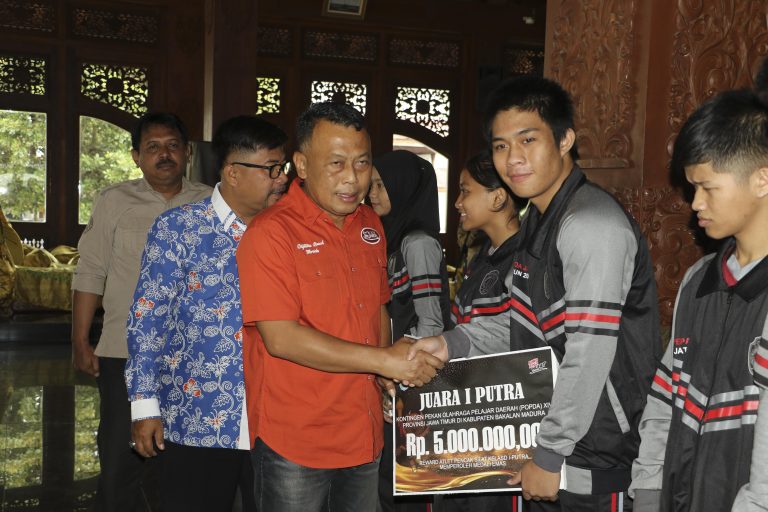 Raih Prestasi Tingkat Provinsi, Atlet dan Pelatih Ponorogo Dapat Reward dari Kang Bupati Sugiri Sancoko