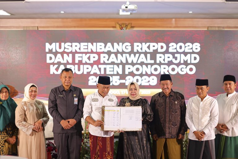 Garap Bebarengan RKPD dan RPJMD, Kang Bupati Sugiri Sancoko Paparkan Sasaran Utama Pembangunan Ponorogo