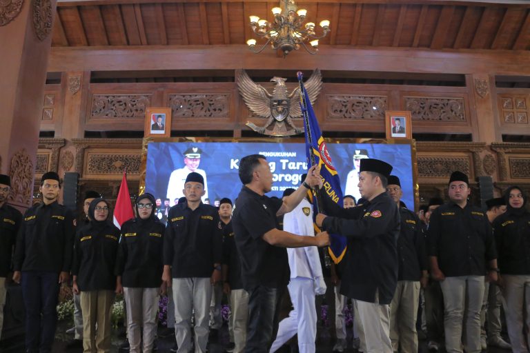 Dilantik, Pengurus Karang Taruna Ponorogo Dapat Tugas Berat dari Kang Bupati Sugiri Sancoko
