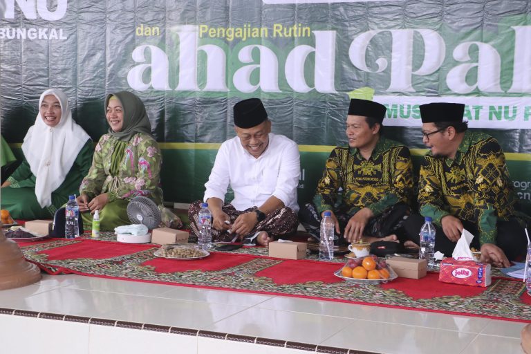 Hadiri Pelantikan Pengurus Ranting NU se-Kec. Bungkal, Kang Bupati Sugiri: Semoga Khidmat dan Amanah