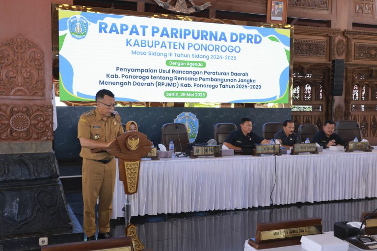 RPJMD 2025-2029 Ponorogo Usung Semangat Trisakti Bung Karno