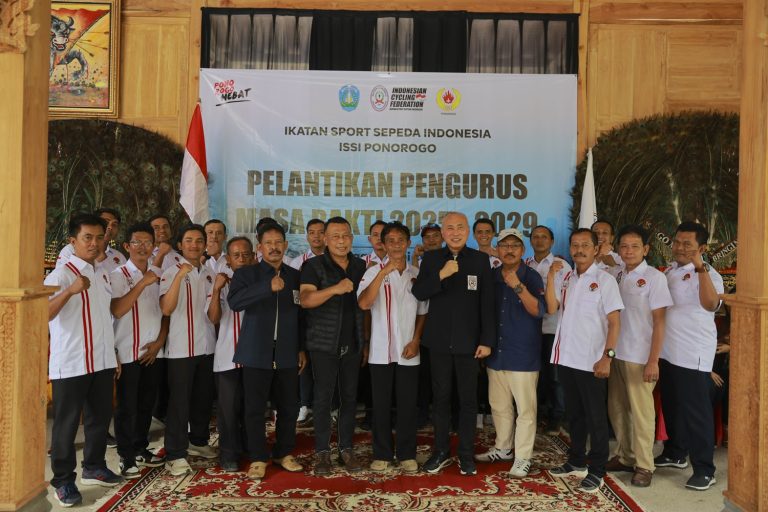 Resmi Dilantik, ISSI Ponorogo Siap Angkat Prestasi dan Wisata Lewat Balap Sepeda