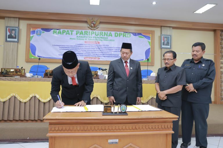 Sah, Ponorogo Miliki Perda Penyelenggaraan Penanaman Modal