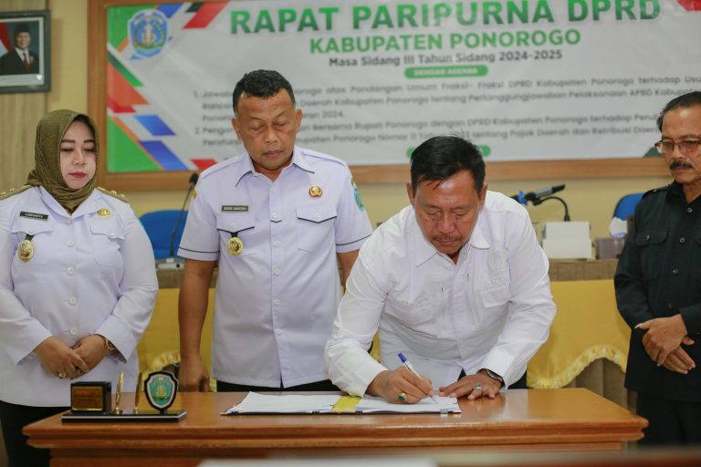 15 Hari Tuntas, Ponorogo Selesaikan Revisi Perda Pajak dan Retribusi