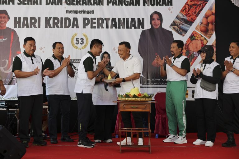Hari Krida Pertanian ke-53, Pemkab Ponorogo Gelar Gerakan Pangan Murah
