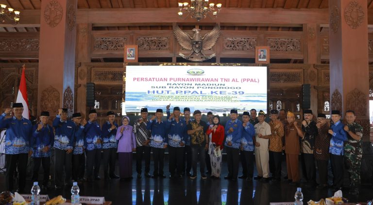 Semangat Tak Pernah Purna, Purnawirawan TNI AL se Madiun Raya Berkumpul di Ponorogo