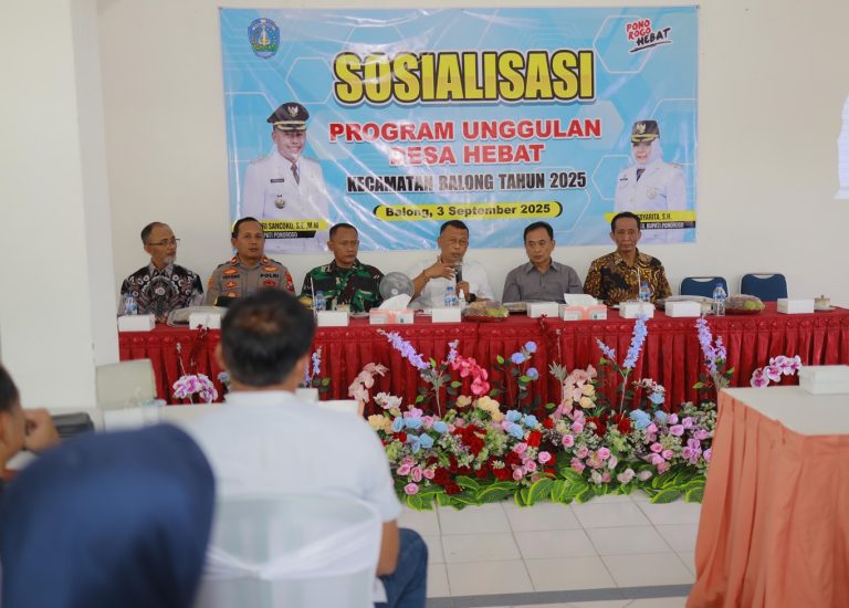 Edisi Perdana Desa Hebat, Bupati Ponorogo Targetkan Banyak Desa Capai Wisesa