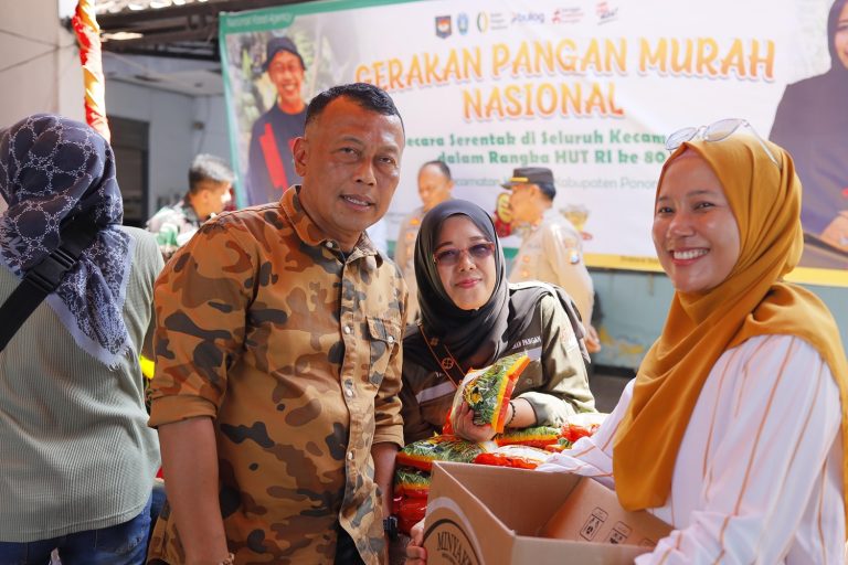 Serentak di 21 Kecamatan, Gerakan Pangan Murah Jaga Harga dan Stok Bahan Pangan di Ponorogo