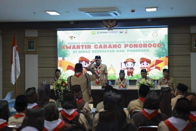 Lewat SBH, Nakes di Ponorogo Perkaya dan Perkuat Satuan Karya Pramuka
