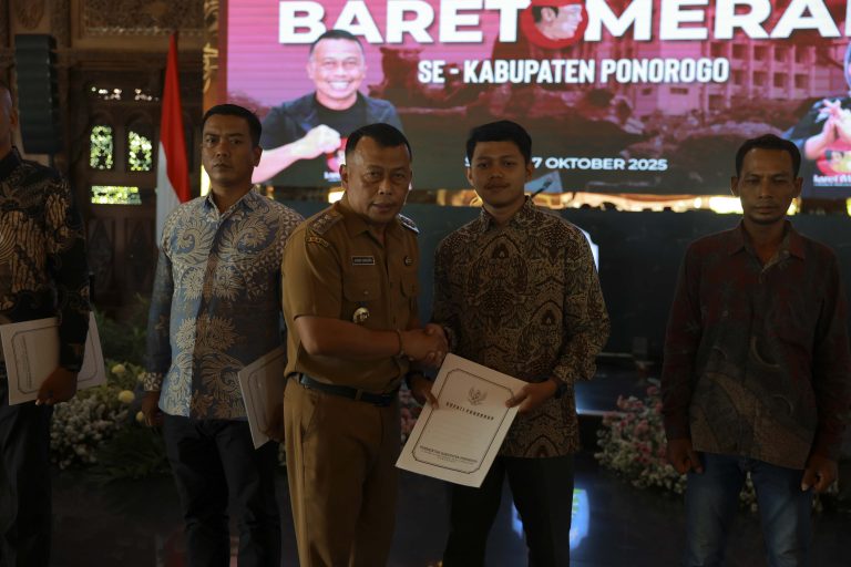 “Baret Merah” Ponorogo Perkuat Barisan, Koordinator RT Tingkat Desa Dibentuk