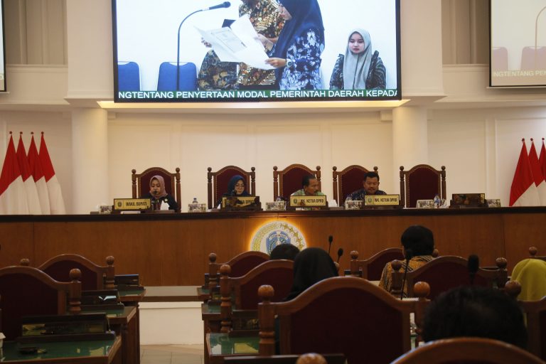 Perumda Sari Gunung Diperkuat, Fraksi-Fraksi DPRD Dukung Raperda Penyertaan Modal