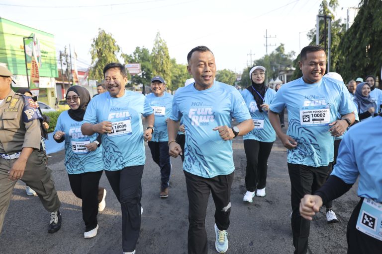 Fun Run HKN di Ponorogo: Bangun Kebiasaan Berolahraga dan Gaungkan Kampanye Hidup Sehat