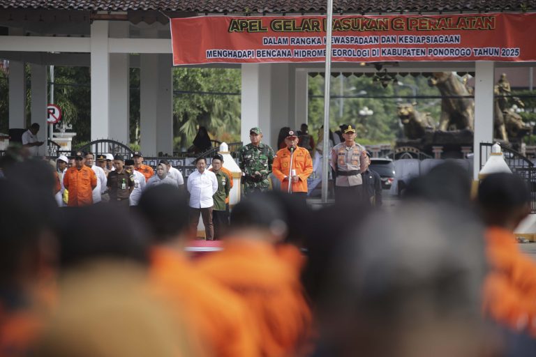 Ponorogo Siaga Musim Hujan, Pastikan Kesiapan Personil dan Peralatan Hadapi Potensi Bencana