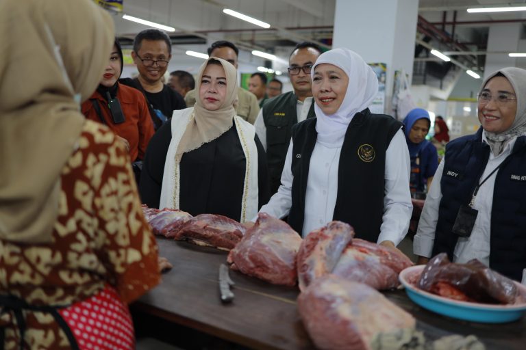 Pasca Lebaran, Gubernur Khofifah Pastikan Harga dan Distribusi Bahan Pokok di Ponorogo Stabil